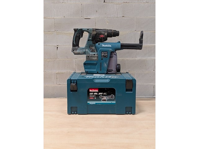 Accu boorhamer met filter, makita dhr242, makita dx07 - afbeelding 1 van  12