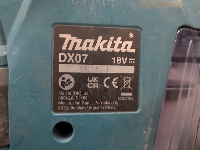 Accu boorhamer met filter, makita dhr243, makita dx07, 2025 - afbeelding 4 van  14