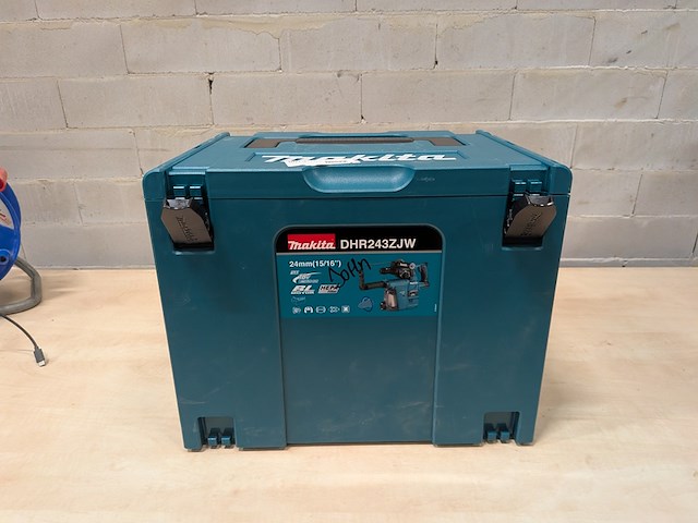Accu boorhamer met filter, makita dhr243, makita dx07, 2025 - afbeelding 6 van  14