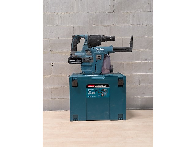 Accu boorhamer met filter, makita dhr243, makita dx07, 2025 - afbeelding 1 van  14