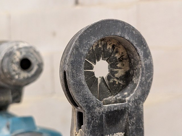 Accu boorhamer met filter, makita dhr243, makita dx07 - afbeelding 2 van  12