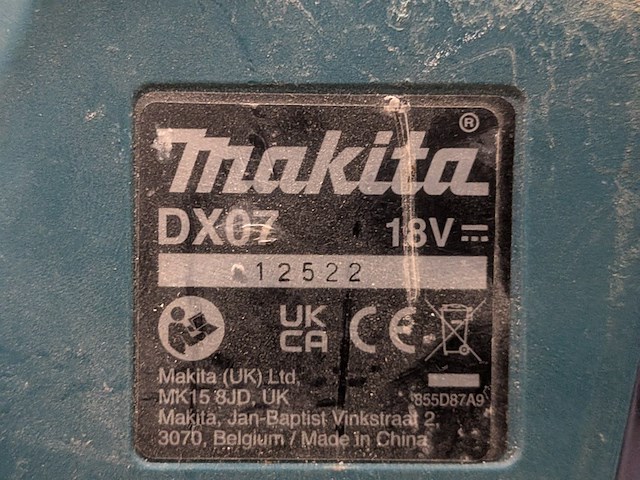 Accu boorhamer met filter, makita dhr243, makita dx07 - afbeelding 11 van  12