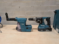 Accu boorhamer met filter, makita dhr243, makita dx07 - afbeelding 8 van  15