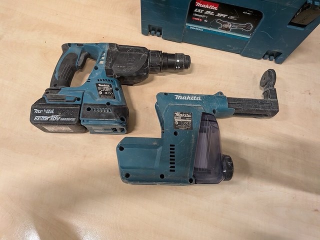 Accu boorhamer met filter, makita dhr243, makita dx07 - afbeelding 5 van  12