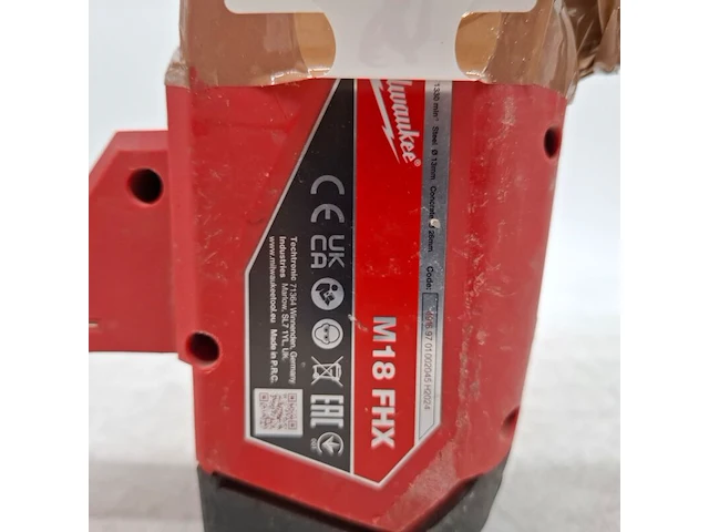 Accu boorhamer, milwaukee, m18 fhx - afbeelding 4 van  6
