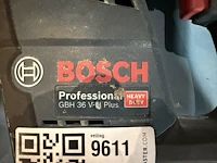 Accu boorhamer sds-plus, bosch, gbh 36 vf-li plus, blauw/zwart - afbeelding 2 van  2