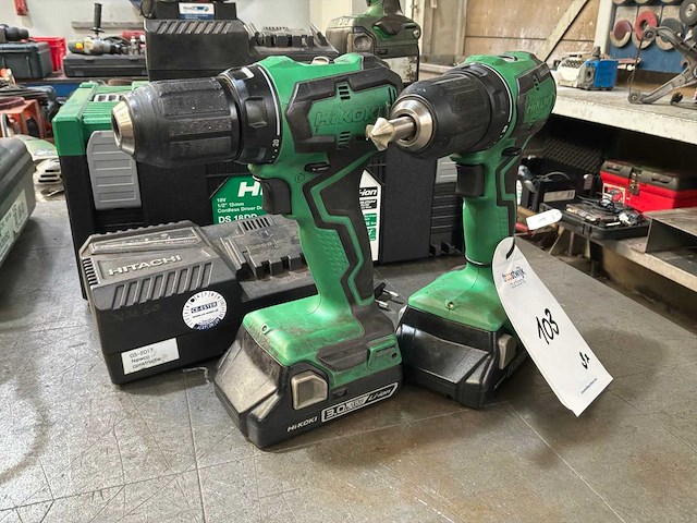 Accu boormachine (3x) - afbeelding 2 van  7