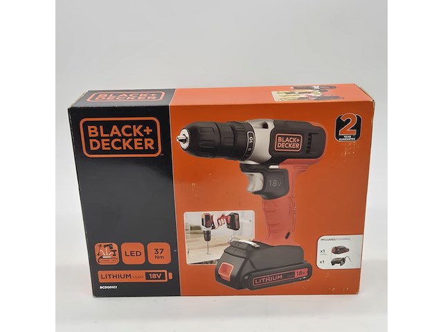 Accu boormachine, black&decker, bcd001c1, 2021 - afbeelding 2 van  5