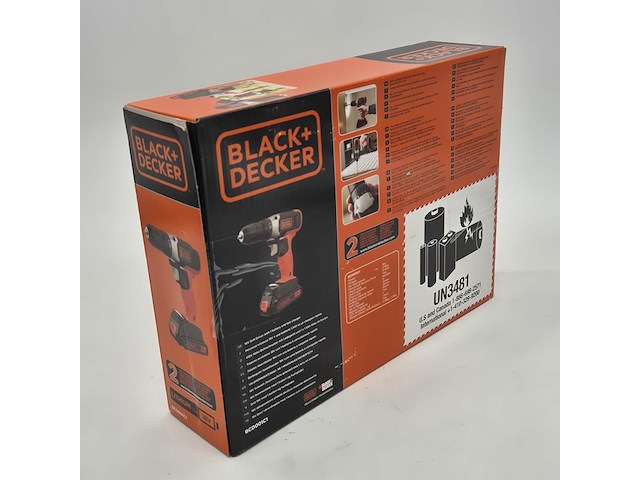 Accu boormachine, black&decker, bcd001c1, 2021 - afbeelding 3 van  5