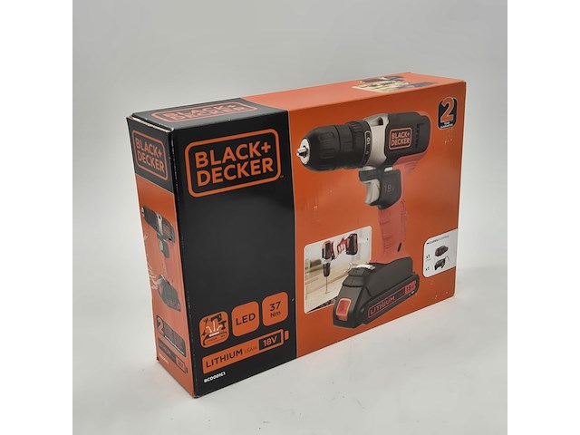 Accu boormachine, black&decker, bcd001c1, 2021 - afbeelding 1 van  5