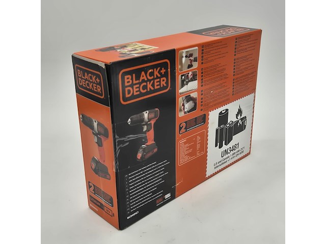 Accu boormachine, black&decker, bcd001c1, 2021 - afbeelding 3 van  5