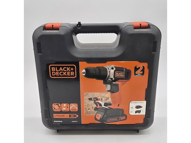 Accu boormachine, black&decker, bcd003c2k, 2021 - afbeelding 2 van  5