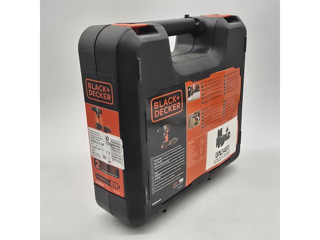 Accu boormachine, black&decker, bcd003c2k, 2021 - afbeelding 3 van  5