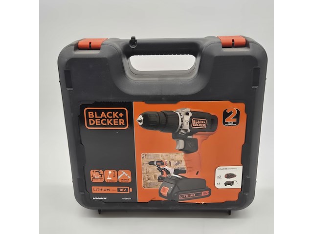 Accu boormachine, black&decker, bcd003c2k, 2021 - afbeelding 2 van  5