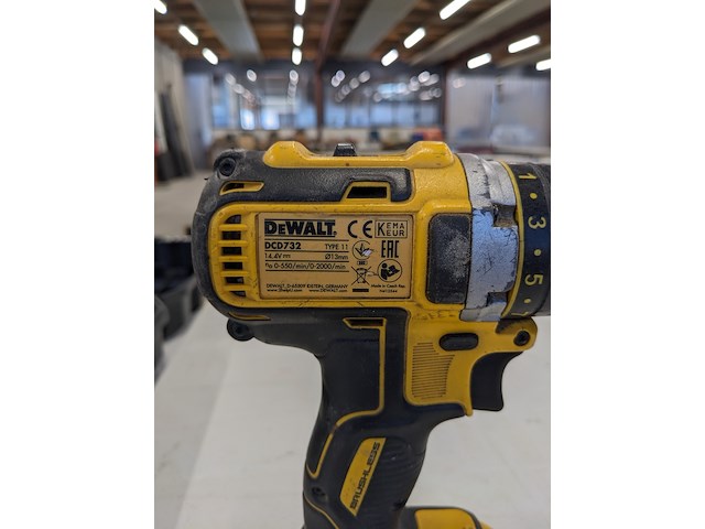 Accu boormachine dewalt, dcd732 - afbeelding 4 van  6