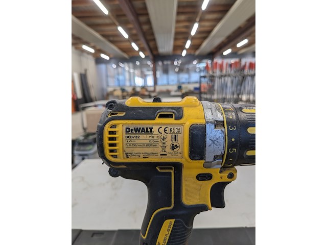 Accu boormachine dewalt, dcd732 - afbeelding 4 van  6