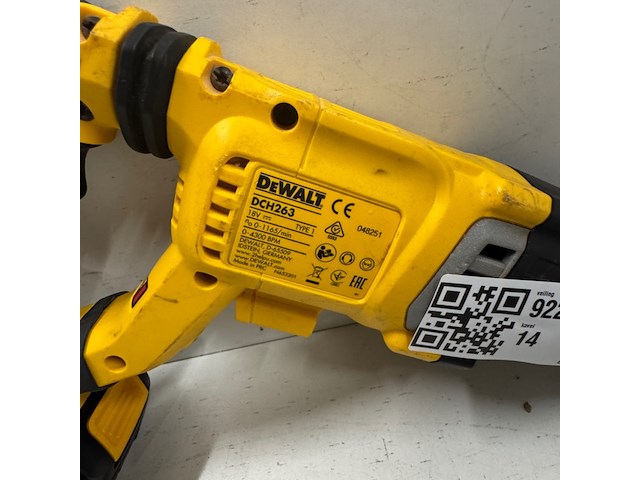 Accu boormachine, dewalt, dch26 - afbeelding 3 van  4