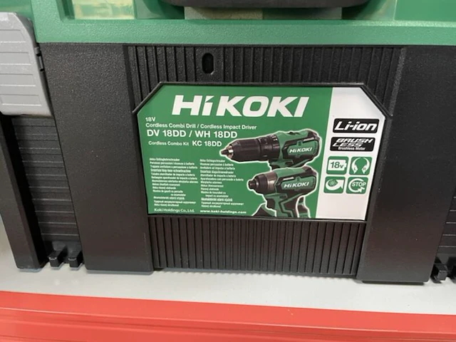 Accu boormachine en slagschroevendraaier, hikoki, kc18dd - afbeelding 3 van  7
