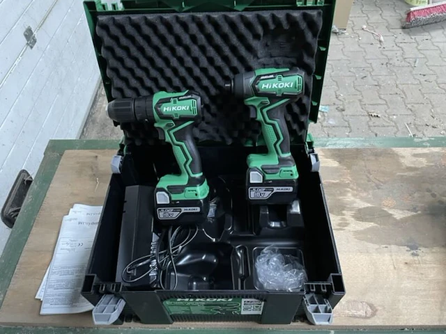 Accu boormachine en slagschroevendraaier, hikoki, kc18dd - afbeelding 5 van  7