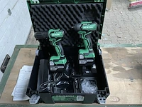Accu boormachine en slagschroevendraaier, hikoki, kc18dd - afbeelding 5 van  7
