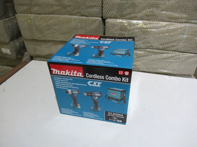 Accu boormachine en slagschroevendraaier, makita, clx224a - afbeelding 2 van  2
