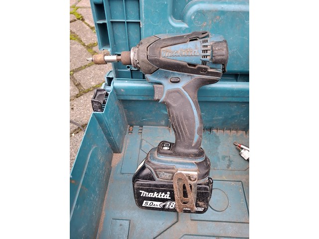 Accu boormachine en slagschroevendraaier, makita, ddf484 - afbeelding 6 van  8