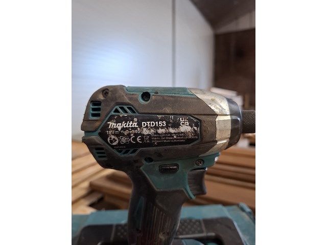 Accu boormachine en slagschroevendraaier makita, dhp484 - dtd153, bouwjaar 2021 - 2022 - afbeelding 9 van  10