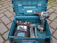 Accu boormachine en zaklamp makita, ddf484 - afbeelding 1 van  7