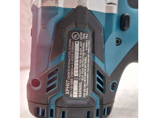 Accu boormachine, makita, lxt dhp451rjt - afbeelding 4 van  8