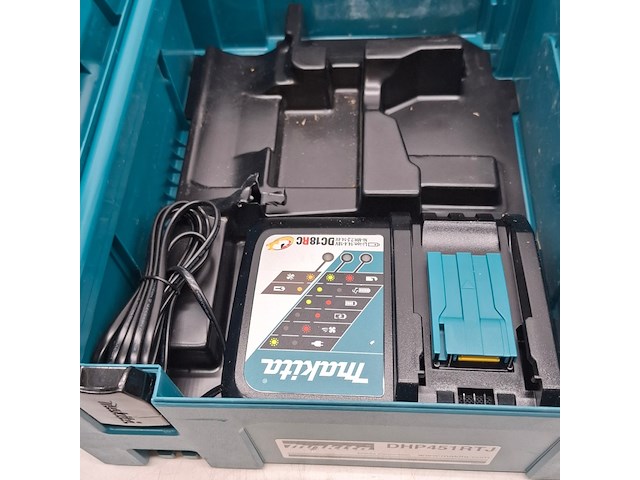 Accu boormachine, makita, lxt dhp451rjt - afbeelding 5 van  8