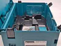 Accu boormachine, makita, lxt dhp451rjt - afbeelding 8 van  8