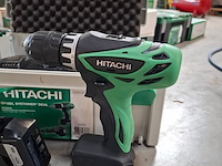 Accu boormachine met rechte slijper, hitachi, ds10dfl / gp10dk, 2013/2011 - afbeelding 2 van  5
