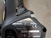 Accu boormachine met rechte slijper, hitachi, ds10dfl / gp10dk, 2013/2011 - afbeelding 5 van  5
