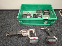 Accu boormachine met reciprozaag panasonic - afbeelding 1 van  9