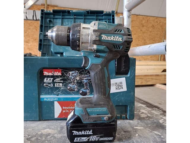 Accu boormachine met slagschroevendraaier makita, bouwjaar o.a. 2021 - afbeelding 5 van  9