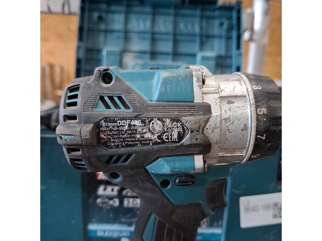 Accu boormachine met slagschroevendraaier makita, bouwjaar o.a. 2021 - afbeelding 7 van  9