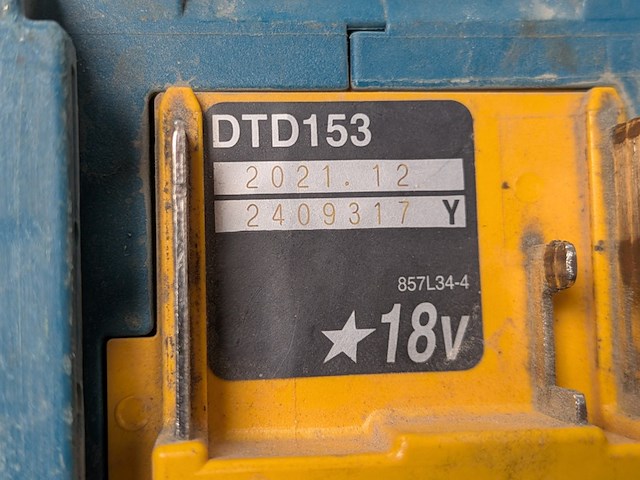 Accu boormachine met slagschroevendraaier makita, dtd153 - afbeelding 7 van  7