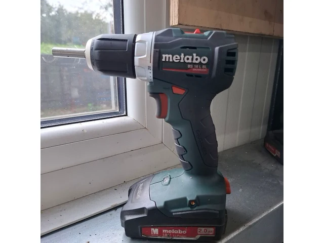 Accu boormachine metabo, bs 18 l bl, bouwjaar 2024 - afbeelding 2 van  7