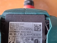 Accu boormachine metabo, bs 18 lt bl q, bouwjaar 2018 - afbeelding 4 van  6