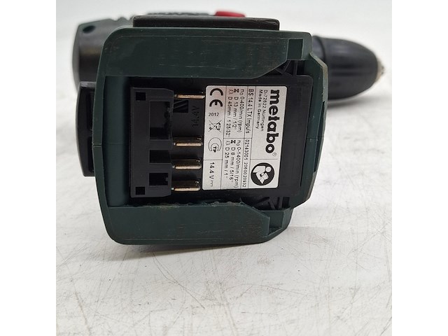 Accu boormachine, metabo, bs 18 ltx-3 bl q l - afbeelding 5 van  7