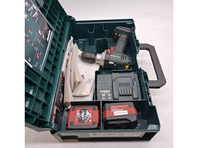 Accu boormachine, metabo, bs 18 ltx-3 bl q l - afbeelding 6 van  7