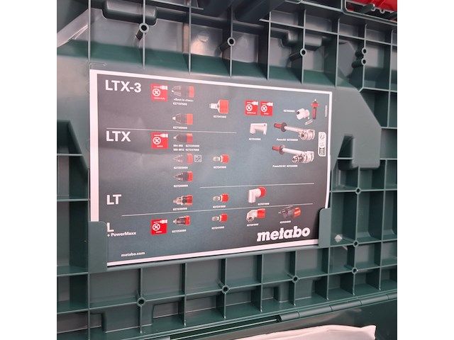 Accu boormachine, metabo, bs 18 ltx-3 bl q l - afbeelding 7 van  7