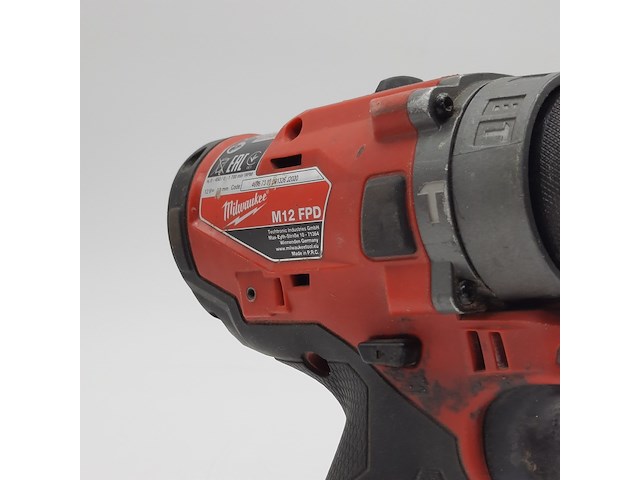 Accu boormachine, milwaukee, m12 fpd - afbeelding 4 van  8