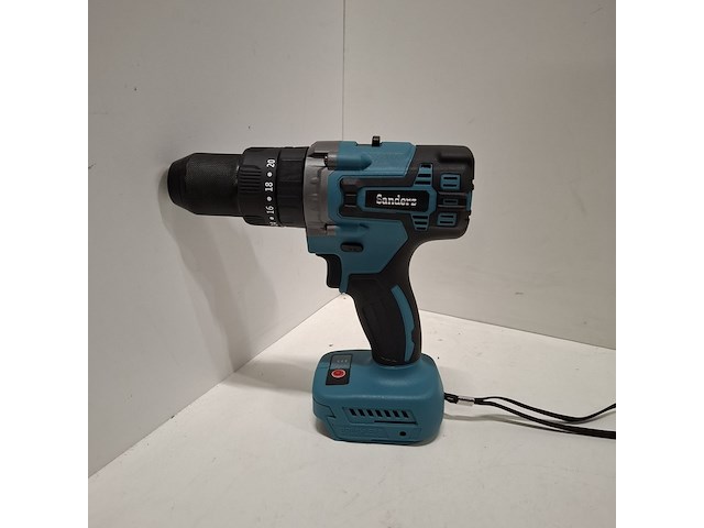 Accu boormachine sanderz, blauw, 2025 - afbeelding 2 van  8