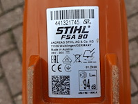 Accu bosmaaier, stihl, fsa90, 2020 - afbeelding 7 van  7