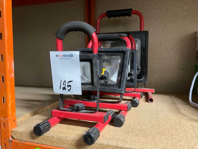 Accu bouwlamp (4x) - afbeelding 2 van  4