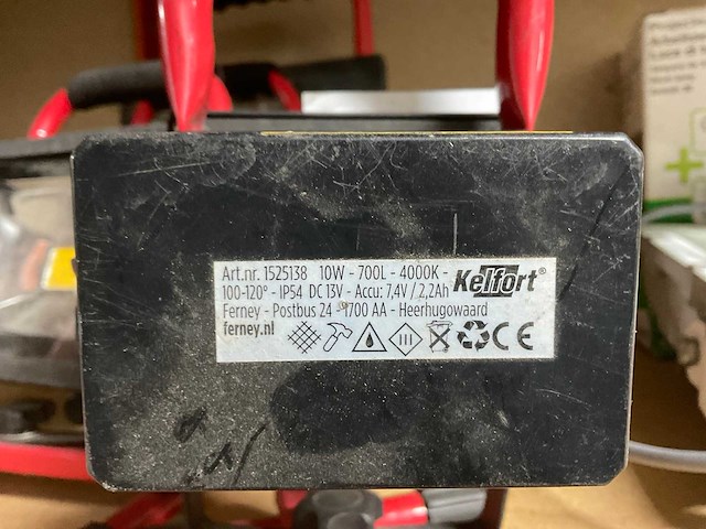 Accu bouwlamp (4x) - afbeelding 4 van  4