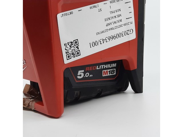 Accu bouwlamp, milwaukee, m18 pal, 2024 - afbeelding 8 van  8