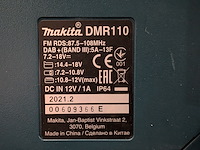 Accu bouwradio makita, dmr110, bouwjaar 2021 - afbeelding 4 van  6