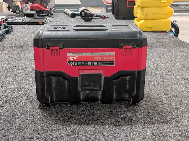 Accu bouwstofzuiger milwaukee, m18 vc-2, bouwjaar 2023 - afbeelding 2 van  9